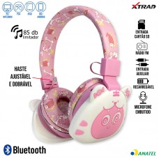 Headphone Bluetooth Infantil Xtrad LC-870 - Jellie
